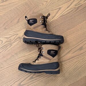 Sorel Men's Brown and Black Boots